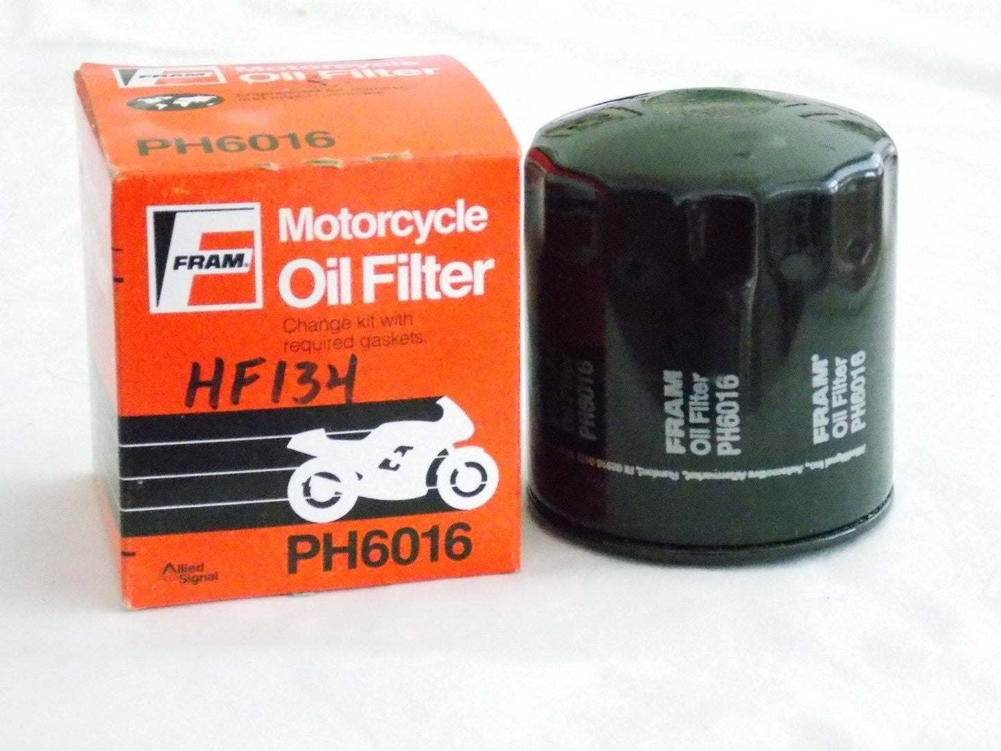 NOS OIL FILTER (HF134) FRAM6016 REPLACES SUZUKI GV700 VS700 GSX-R75 1986-1987 - MotoRaider