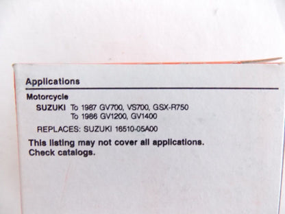 NOS OIL FILTER (HF134) FRAM6016 REPLACES SUZUKI GV700 VS700 GSX-R75 1986-1987 - MotoRaider