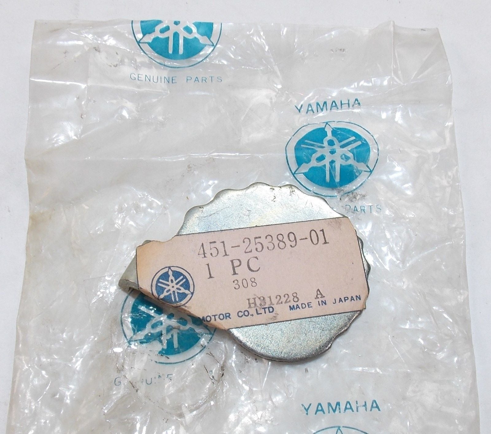 NOS YAMAHA 1974 1975 1976 CHAIN PULLER 2 TY80 YZ80   451-25389-01 - MotoRaider