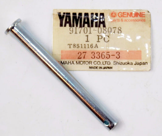 NOS YAMAHA 1979-2020 PW50 QT50 ZINGER RAZZ PIN CLEVIS 91701-08078 - MotoRaider