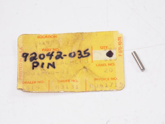 NOS KAWASAKI 1969-1983 DOWELL PIN (2) H1  KD125 KS125 KH400 KE125  92042-035 - MotoRaider