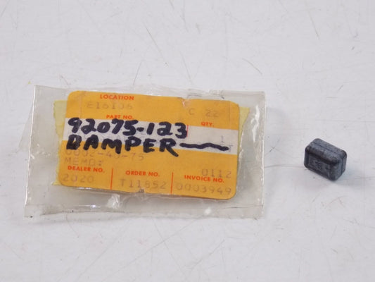 NOS KAWASAKI 1973-1983 RUBBER DAMPER Z1 KZ650 KZ750 KZ900 KZ1000  92075-123 - MotoRaider