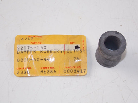 NOS KAWASAKI 1973-1984 RUBBER DAMPER FOOTREST Z1 KZ900/750/1000  92075-140 - MotoRaider