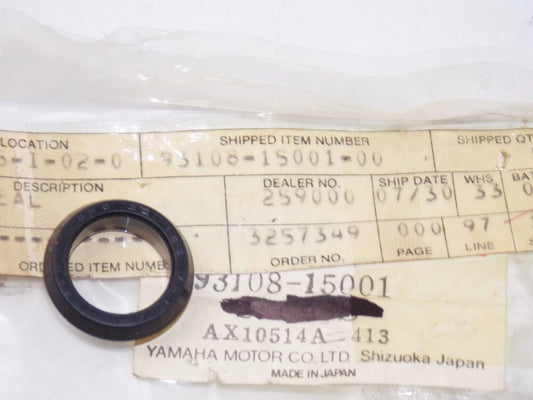 NOS YAMAHA 1965-1972 YA6 YA6 YA6B YL1 YL1E CLUTCH OIL SEAL OSO-TYPE 93108-15001 - MotoRaider