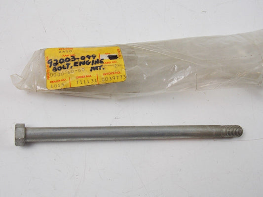 NOS KAWASAKI 1973-1981 ENGINE MOUNT BOLT Z1 KZ900 KZ1000  92003-099 - MotoRaider