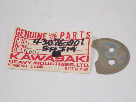 NOS KAWASAKI 1972-1978 SHIM S2 S3 H1 H2 Z1 KH400  43076-001 - MotoRaider