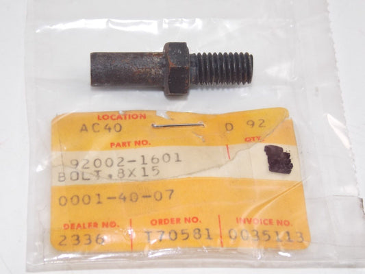 NOS KAWASAKI 1987-2016 BOLT 8X15 KX85/80 KDX200 KXF250 KLF400  92002-1601 - MotoRaider