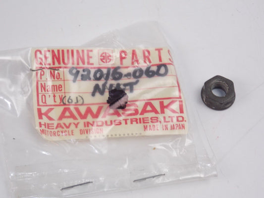 NOS KAWASAKI 1977-1993 CONNECTING ROD NUT (2) ZX550 ZR550 KZ400/550  92016-060 - MotoRaider