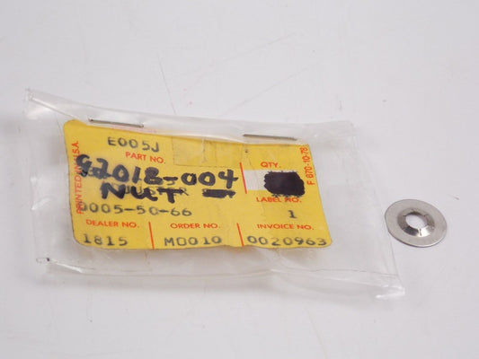 NOS KAWASAKI 1969-2006 LOCK NUT 5MM ZG1000 ZX750 ZH1300 KV100 KZ400 92018-004 - MotoRaider