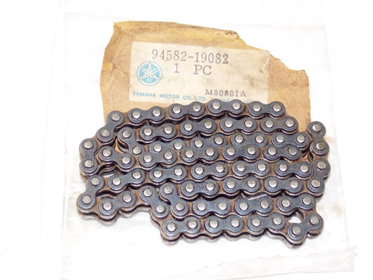 NOS YAMAHA 1973-1978 TX500V TX500A TX500B STARTING MOTOR UNIT CHAIN 94582-19082 - MotoRaider