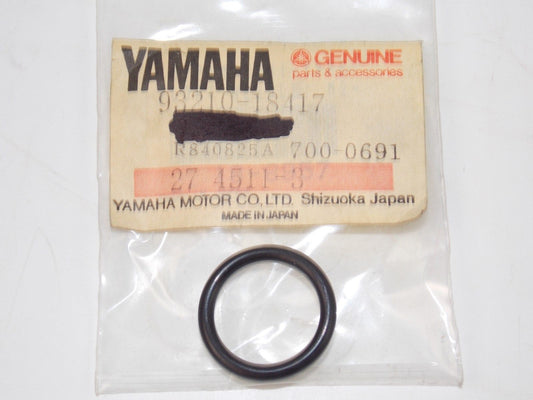 NOS YAMAHA 1982-2016 O-RING (2) YFM400/660 RX10 XC180 YXR45 SXT1100  93210-18417 - MotoRaider