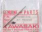 NOS KAWASAKI 1971-1979 JET NEEDLE 4EJ3 F7 KS125 KX125 KE125 KD125 16009-040 - MotoRaider