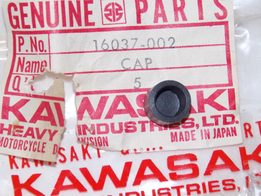 NOS KAWASAKI 1966-1982 THROTTLE ADJUSTER CAP F5/6/7/8 A1 A7  16037-002 - MotoRaider