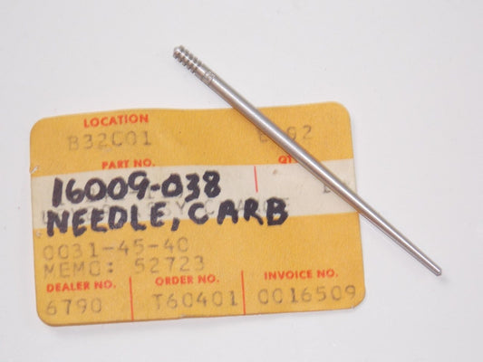 NOS KAWASAKI 1970 1971 JET NEEDLE 5EJ8 F5 16009-038 - MotoRaider