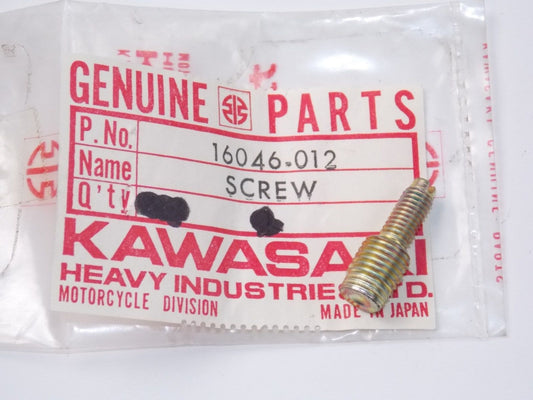 NOS KAWASAKI 1977-1983 SLOTTED SCREW KZ1000 KZ650 16046-012 - MotoRaider