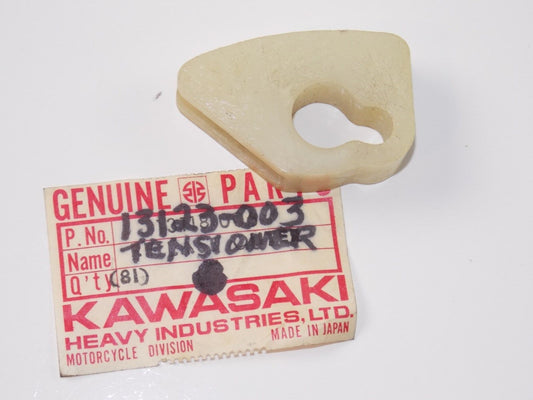 NOS KAWASAKI 1970-1976 CHAIN TENSIONER G4 KV100  13123-003 - MotoRaider