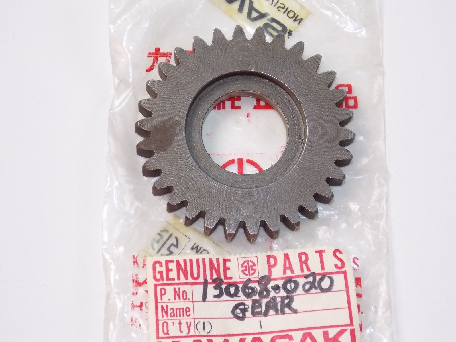 NOS KAWASAKI 1970 1971 1972 KICKSTARTER GEAR F5 F8 13068-020 - MotoRaider
