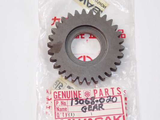 NOS KAWASAKI 1970 1971 1972 KICKSTARTER GEAR F5 F8 13068-020 - MotoRaider
