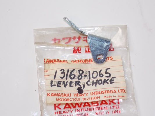 NOS KAWASAKI 1980-1985 CHOKE LEVER KZ440/250/750 KL250 ZN700    13168-1065 - MotoRaider
