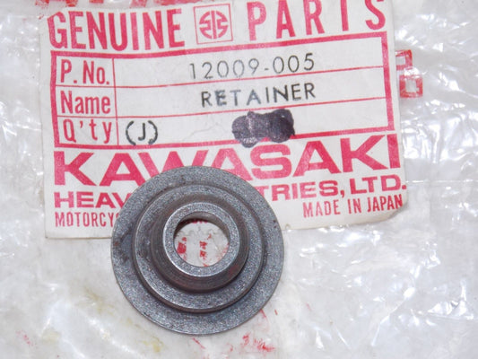 NOS KAWASAKI 1973-2015 VALVE SPRING RETAINER (2) KVF360  KZ900 KL650  12009-005 - MotoRaider