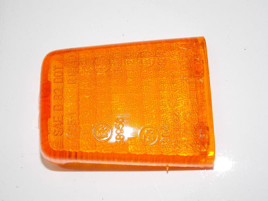 NOS CAGIVA ALETTA ORO TURN SIGNAL ORANGE LENS INDICATOR BLINKER - MotoRaider