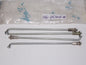 3 REAR WHEEL SPOKE WITH NIPPLE OEM YAMAHA  1964 1965 1966 YA6 136-25304-00 - MotoRaider
