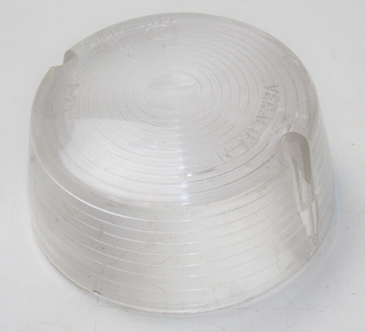 VERALUX TURN SIGNAL BLINKER CLEAR LENS REFLECTOR 2"7/8 73mm CAGIVA GUZZI DUCATI - MotoRaider