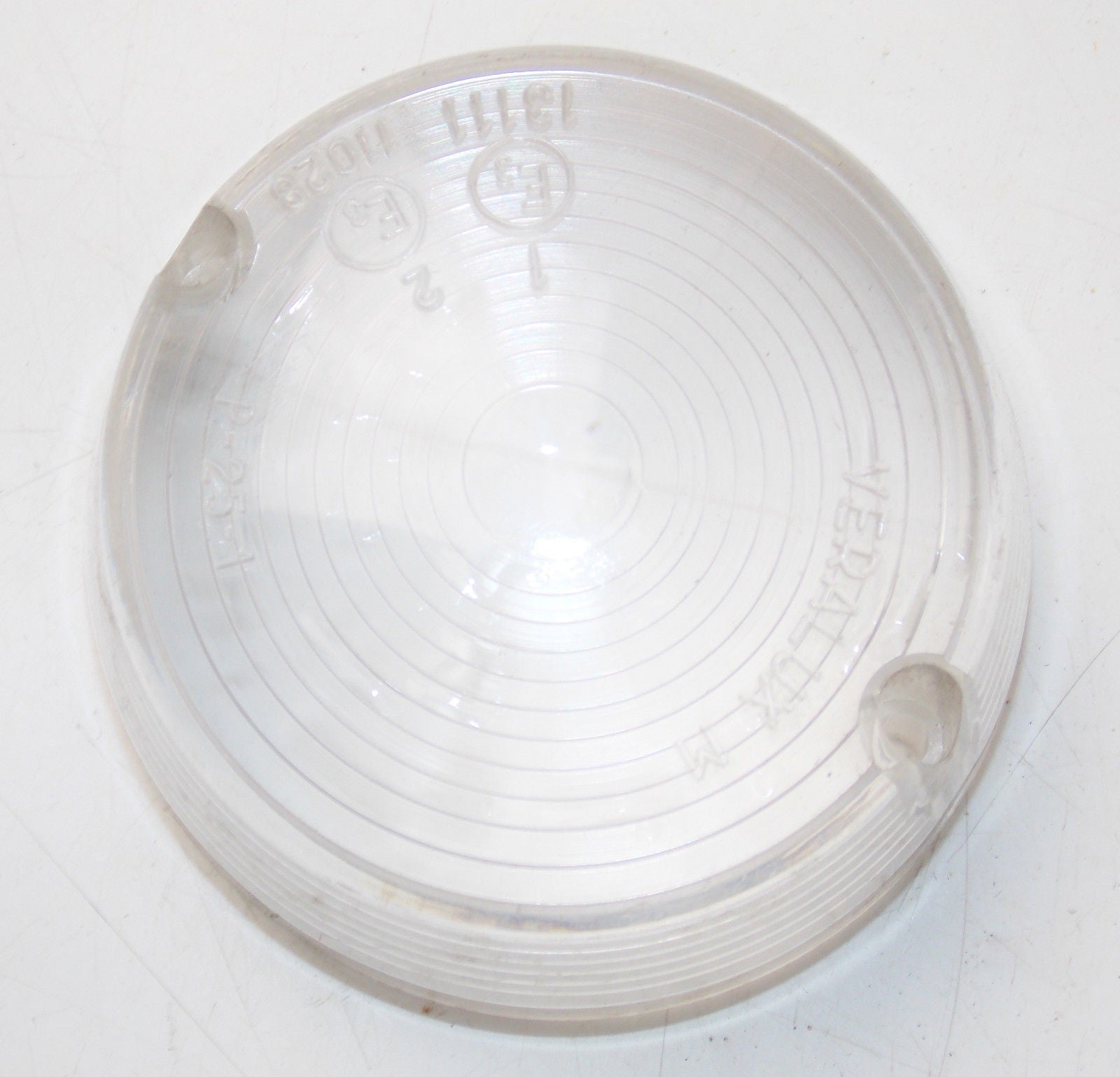 VERALUX TURN SIGNAL BLINKER CLEAR LENS REFLECTOR 2"7/8 73mm CAGIVA GUZZI DUCATI - MotoRaider