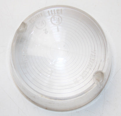 VERALUX TURN SIGNAL BLINKER CLEAR LENS REFLECTOR 2"7/8 73mm CAGIVA GUZZI DUCATI - MotoRaider