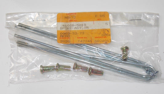5 SPOKES 5 NIPPLES REAR INNER WHEEL KAWASAKI 1979 1980 KX80  41028-5018 - MotoRaider