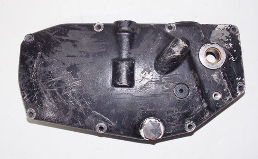 1977 HUSQVARNA 360 AUTOMATIC ENGINE LEFT SIDE KICK STARTER COVER MOTOR 2053 - MotoRaider