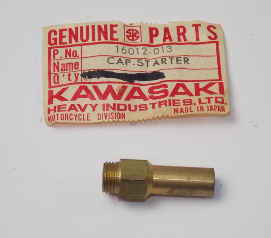 NOS KAWASAKI 1970 1971 1972 1973 1974 1975  CAP STARTER F5 F8 F9  16012-013 - MotoRaider