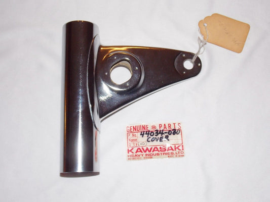 NOS KAWASAKI 1974 1975 1976 1977 1978 RH FORK COVER KZ400  44034-080 - MotoRaider