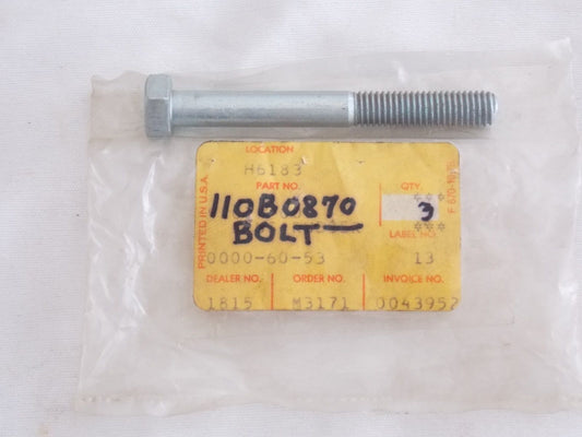 NOS KAWASAKI 1966-1982 HEX HEAD BOLT 8X70 A1 A7 H1 H2 KH500  110B0870 - MotoRaider
