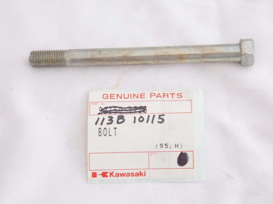NOS KAWASAKI 1969-2014 HEX HEAD BOLT MC1 G3/4 F5/6/7 KX100 KE125  113B10115 - MotoRaider
