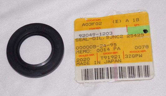 NOS KAWASAKI 1985-2014 WHEEL HUB OIL SEAL KX125 KLX250 KDX200 KMX125 92049-1203 - MotoRaider