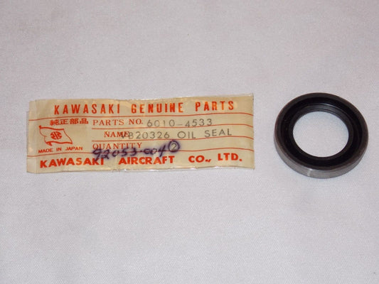 NOS KAWASAKI 1966 1967 1968 1969 OIL SEAL W1 W2  92053-004 - MotoRaider