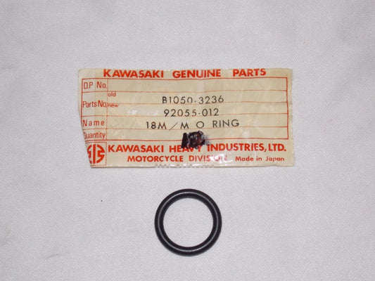 NOS KAWASAKI 1968-2015 O-RING 18MM JS300 KLX250 KL250 KVF300 KAF400 92055-012 - MotoRaider