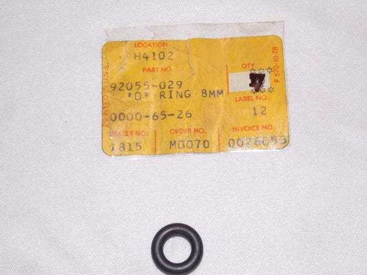 NOS KAWASAKI 1966-2008 O-RING 8MM KS125 KE100 KH100 KD125 VN1600  92055-029 - MotoRaider