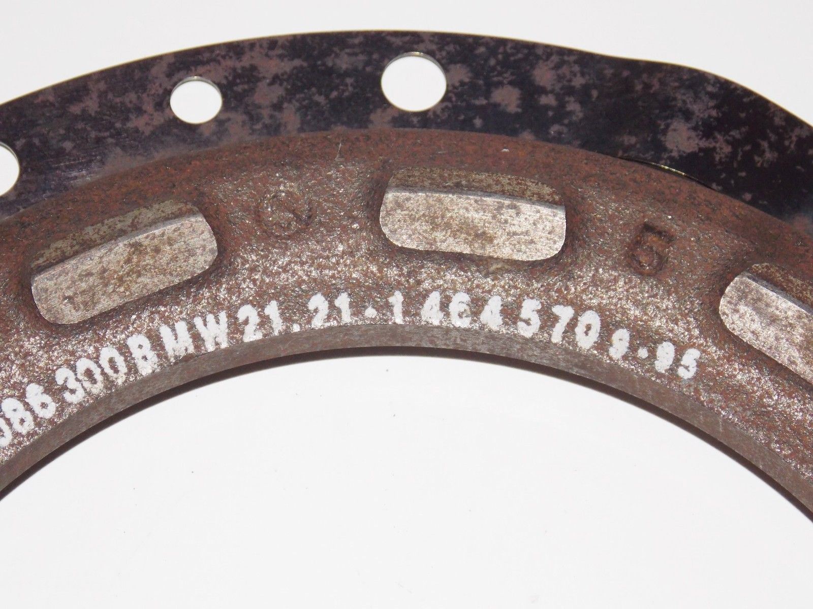 NOS OEM BMW 84-97 K1/100/LT/RS/RT/1100/LT/RS CLUTCH PRESSURE PLATE 21211464570 - MotoRaider