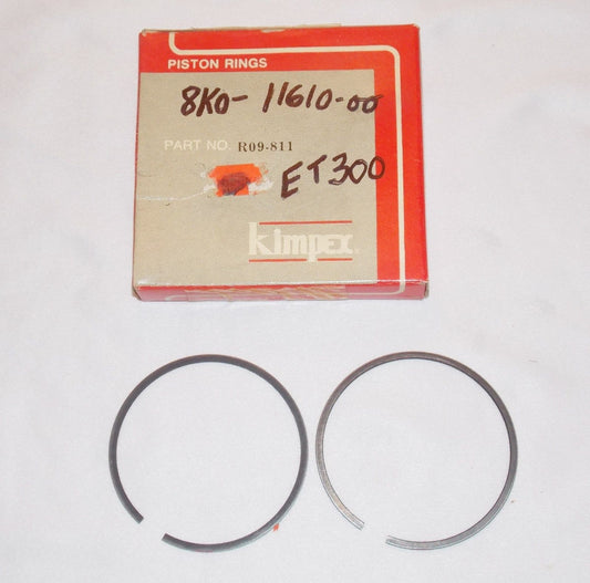 NOS YAMAHA  1983 1984 PISTON RING ET300 8K0-11610-00 - MotoRaider