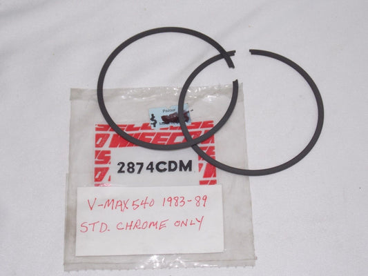 NOS YAMAHA  1983-1989 PRISTON RINGS V-MAX540  2874CDM - MotoRaider