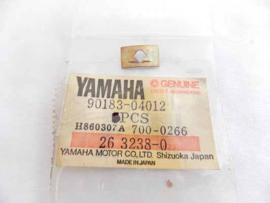 NOS YAMAHA 1976-1990 SPRING NUT EC540 ET300 XS360/400/1100 PZ480  90183-04012 - MotoRaider