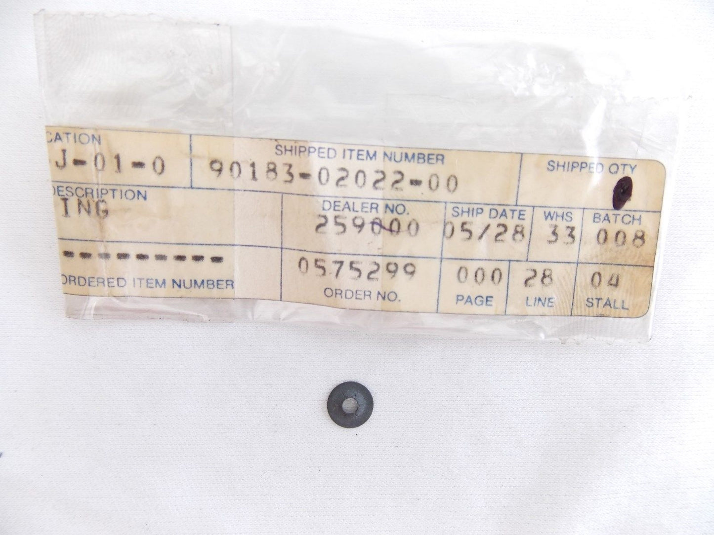 NOS YAMAHA 1982 1983 SPRING NUT XS650  90183-02022 - MotoRaider