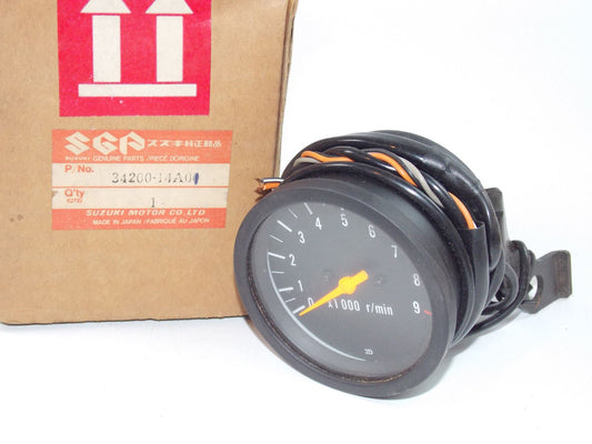 NOS NEW OEM SUZUKI DR600 1988 1997 1999 DR650 TACHOMETER REV METER 34200-14A01 - MotoRaider