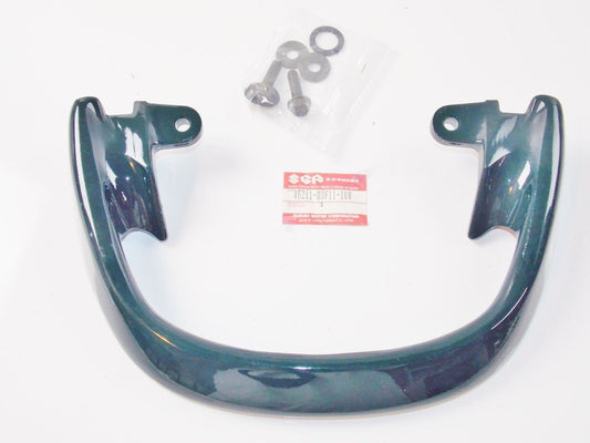 NOS OEM SUZUKI  98-03 GSX600/750F GREEN HANDLE PILLION RIDER # 46211-03F11-1UH - MotoRaider