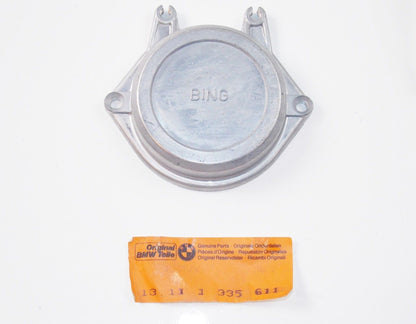 NOS OEM BMW 77-85 R65/LS R80 7 CARBURETOR COVER BING 13111335611 - MotoRaider