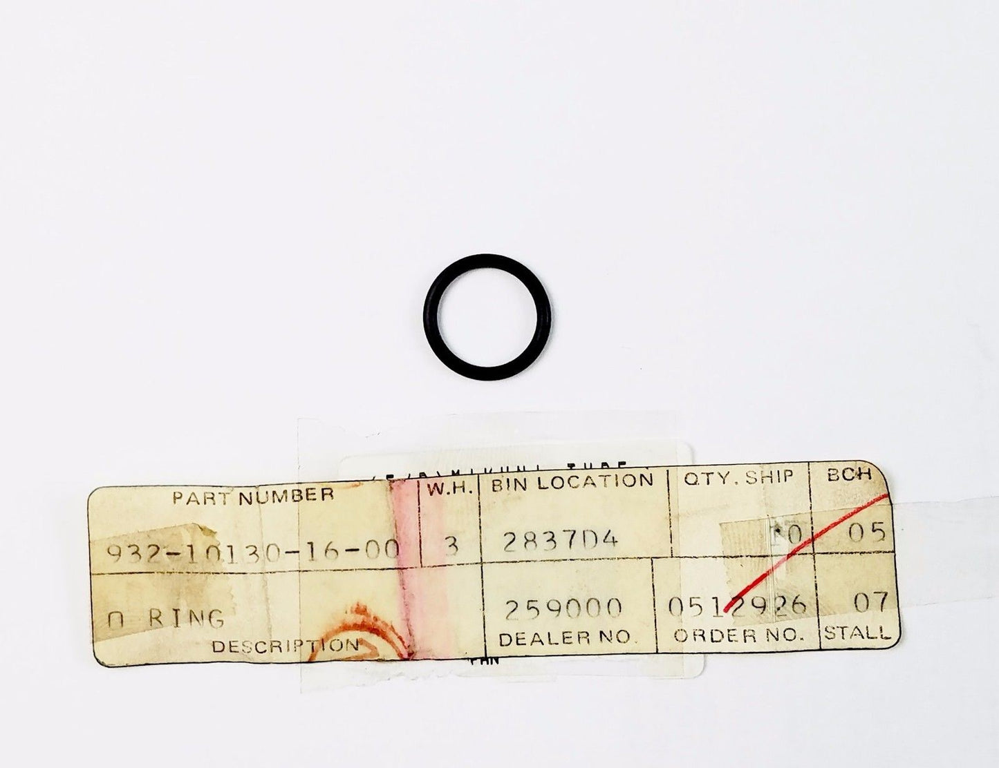 NOS YAMAHA 1964-2014 TD1B YA6 CT3 TR3 RD350 MAJESTY MORPHOUS O-RING 93210-13016 - MotoRaider