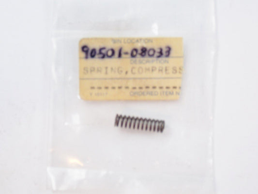 NOS OEM YAMAHA 1962 1963 1964 COMPRESSION SPRING MJ2  90501-08033 - MotoRaider