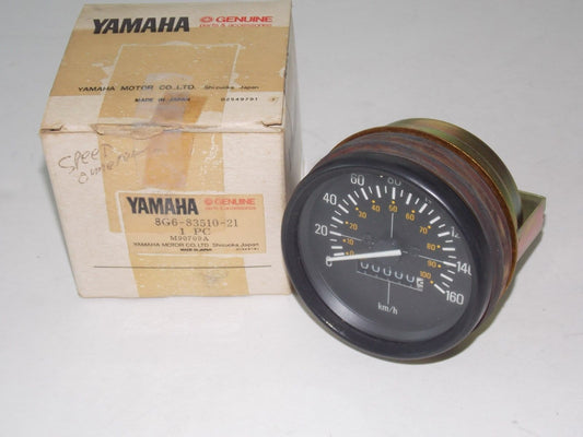 NOS YAMAHA 1978 1983 SPEEDOMETER KM MILES ET250/340/300 EX340/440 8G6-83510-21 - MotoRaider
